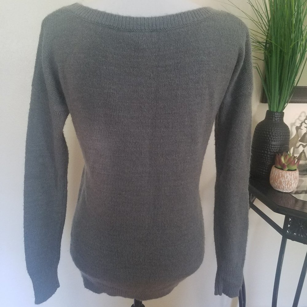 ❌ Firm price❌ Express Leopard grey warm Sweater S - Picture 9 of 13